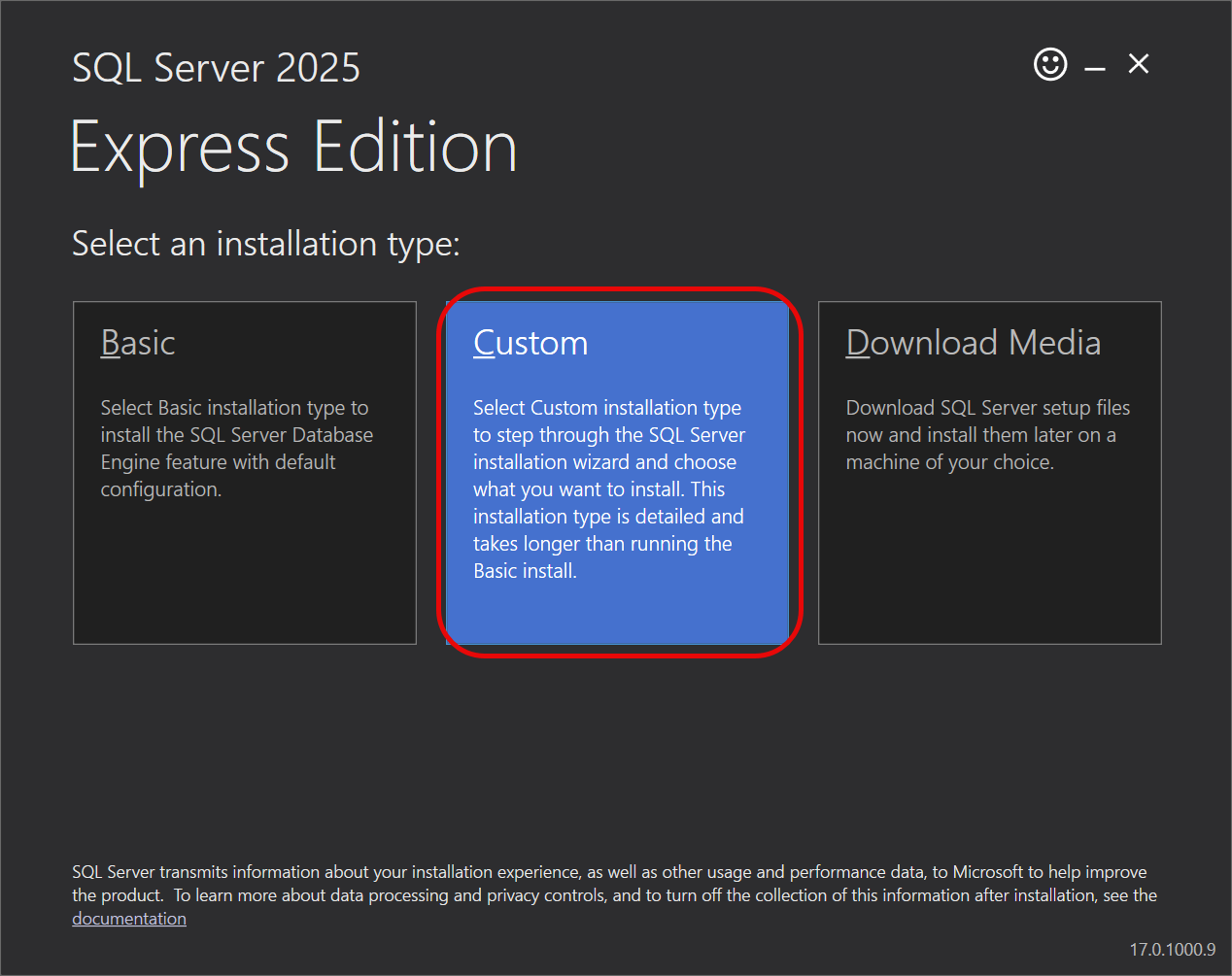 Подготовка к установке Microsoft SQL Server 2025

